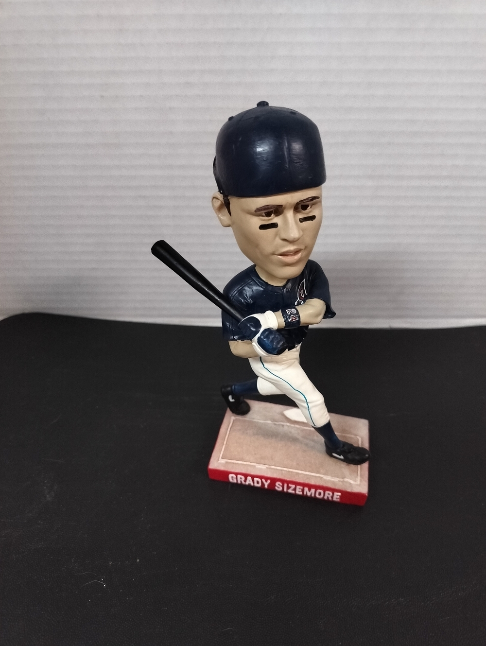 Grady Sizemore Bobblehead - Navy & White Baseball Figure